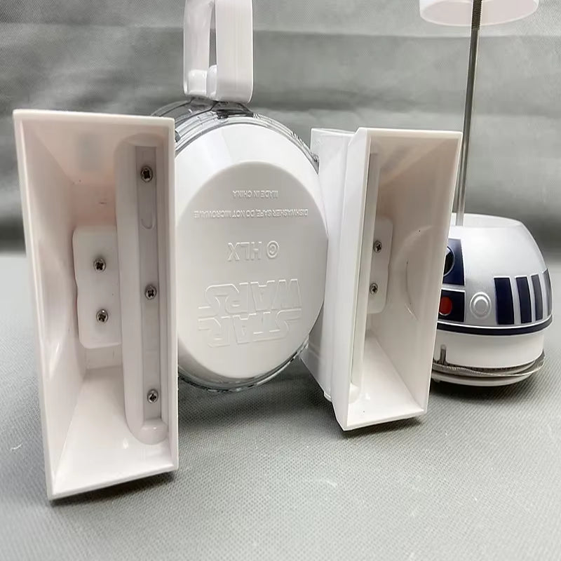 960Ml Moka Hand Coffee Maker R2-D2 Cartoon Star Wars Robot Office Home Manual Thermal Stainless Steel Pressing Mini Coffee Pot