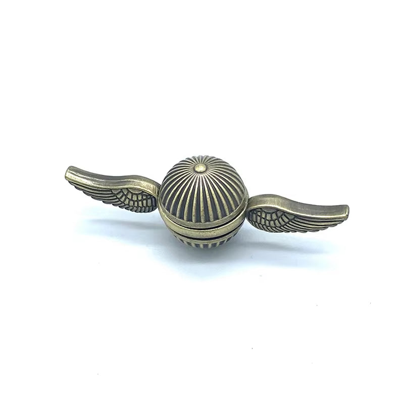 EDC Fingertip Spinning Gyroscope Fidget Spinner anti Stress Toys for Kids & Adults Rotating Metal Orb Desktop Stress Relief Toy