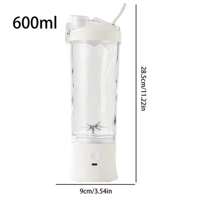 Portable Blender 600Ml Fruits Juicer Electric Detachable Multi-Use Blender Rechargeable for Gym Nutrition Meal Prep Dorm Camping