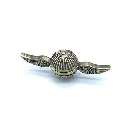EDC Fingertip Spinning Gyroscope Fidget Spinner anti Stress Toys for Kids & Adults Rotating Metal Orb Desktop Stress Relief Toy