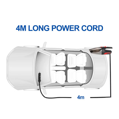 120W 12V 5000PA Super Suction Wet Dry Dual-Use Cigar Lighter Adapter Handheld Car Vacuum Cleaner Interior Accessories Universal