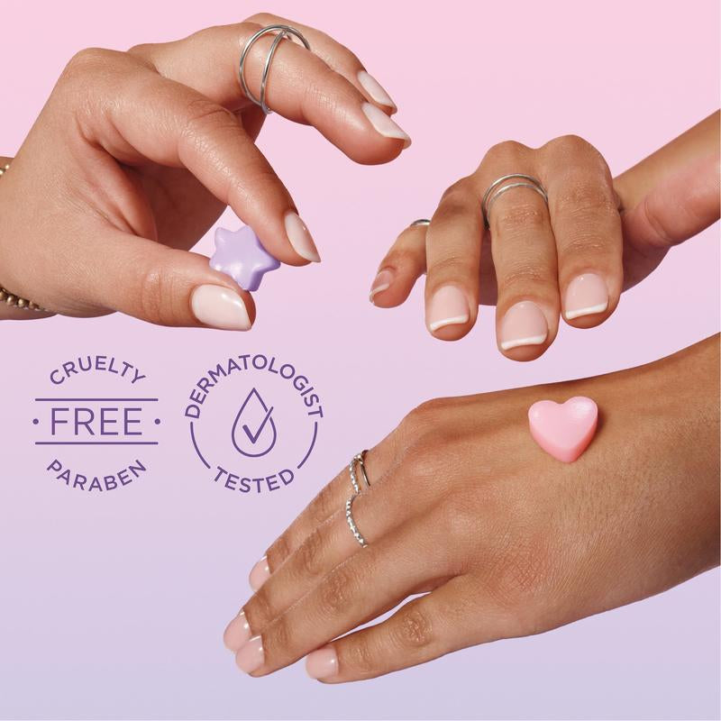 Jergens Cherry Almond Lotion Bursts, Squishy Heart-Shaped Moisturizer Bursts, 38 Ct